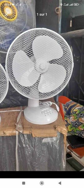 Leroy Merlin Ventilateur à Poser - MOE PM Blanc - Ø23cm - 30