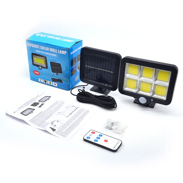 Lampe solaire murale extérieure