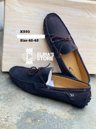 brown loafers