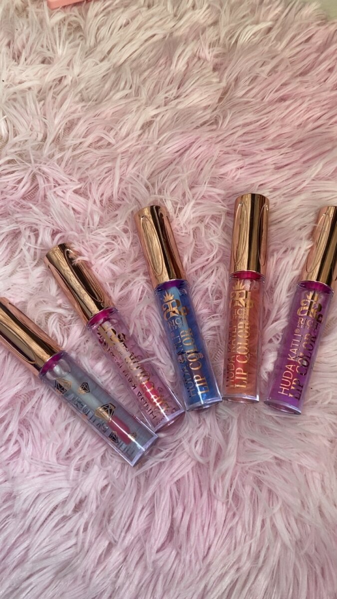 Gloss à lèvres scintillant