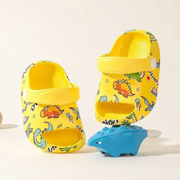 Chaussons Enfant Dino Colorés