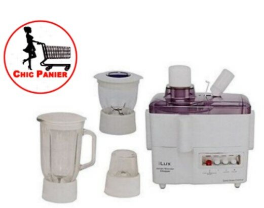 Ilux Mixeur Robot Multifonctions 4 En 1- Mixeur Et Extracteur De Jus