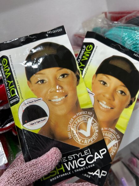 Cap for wig making.