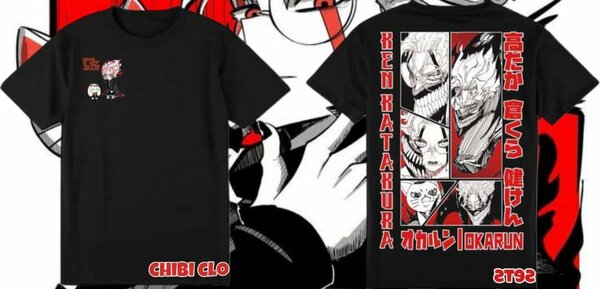 T-shirts Otaku de chibi closets