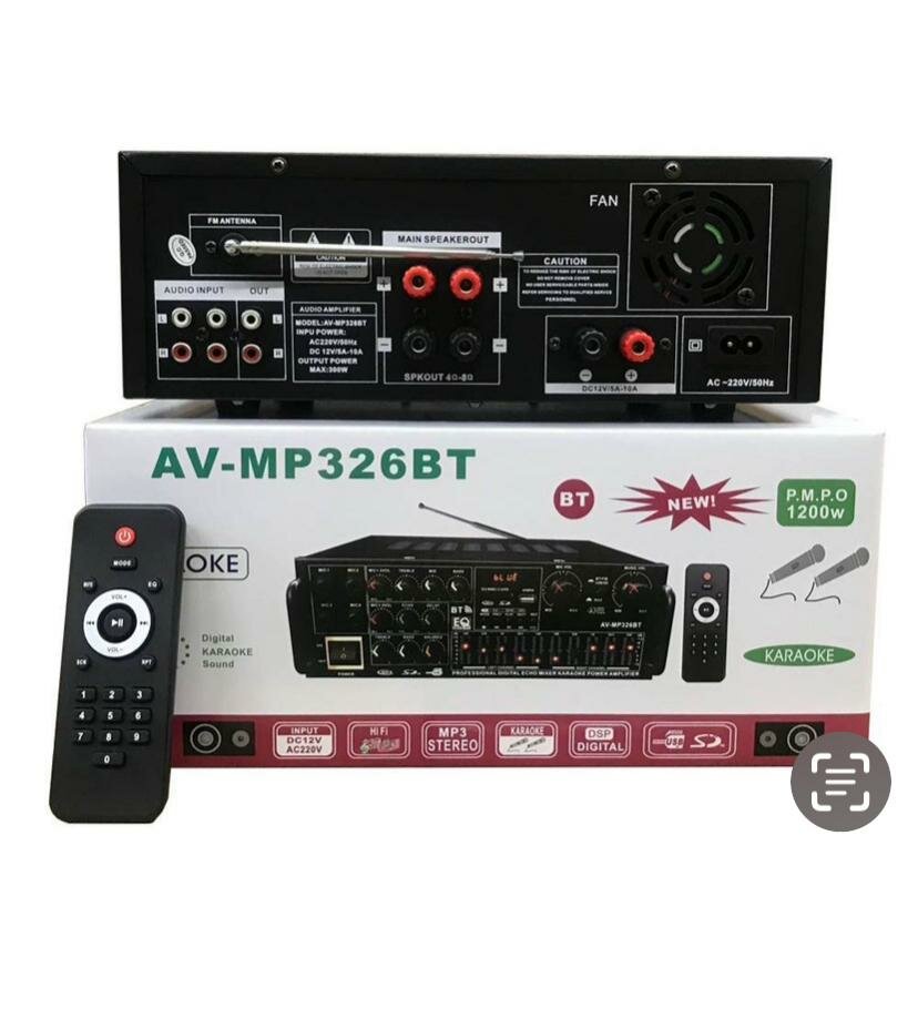 Karaoke Amplifier AV-MP326BT