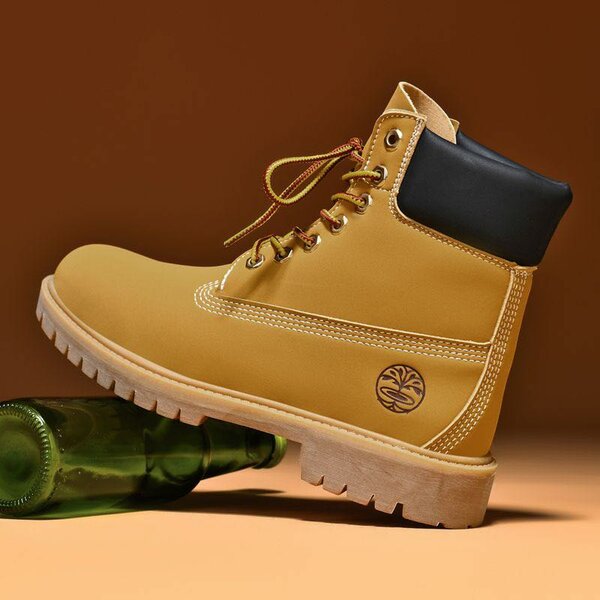 Bottes jaunes résistantes homme