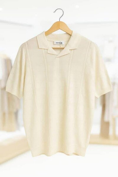 Polo chic en maille pour hommes