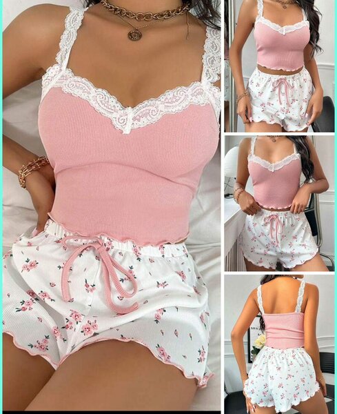 Chic ensemble rose