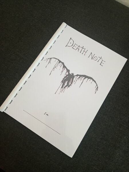 Carnet "Death Note" A5