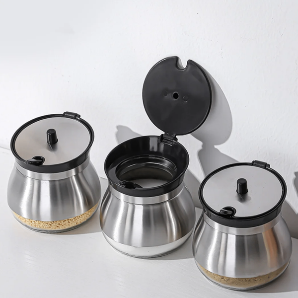 Lot de 3 pots d'epices