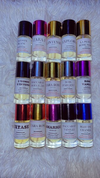 Essences brutes de parfum