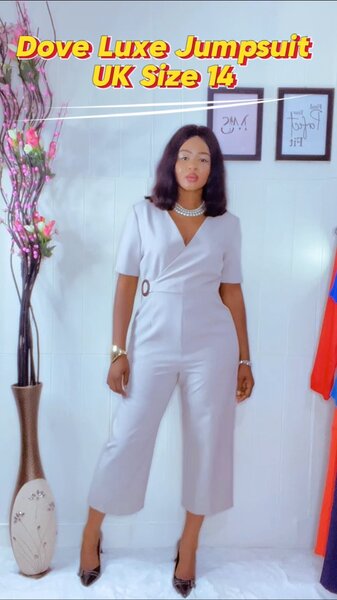 DOVE LUXE JUMPSUIT