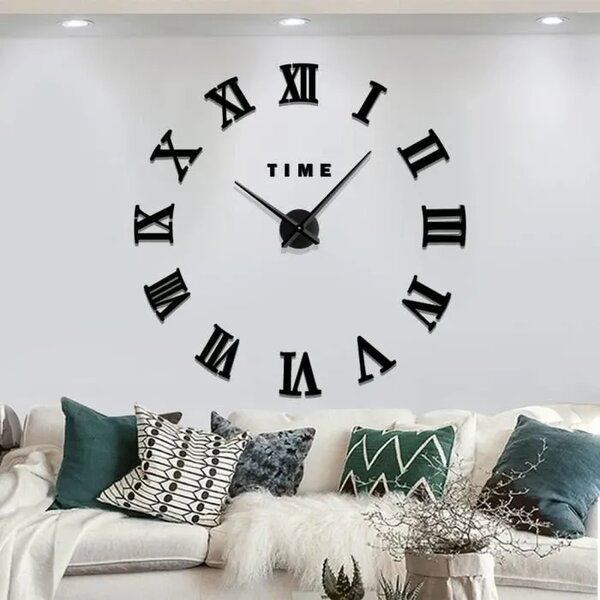 Horloge murale 3D décorative