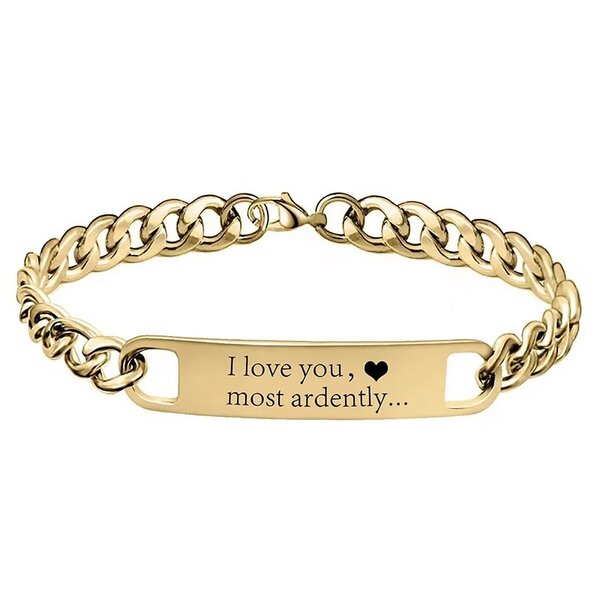 Cuban Engraved BRACELET