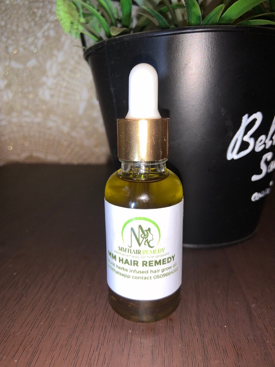 MM Hair Remedy herbal hair grow oil