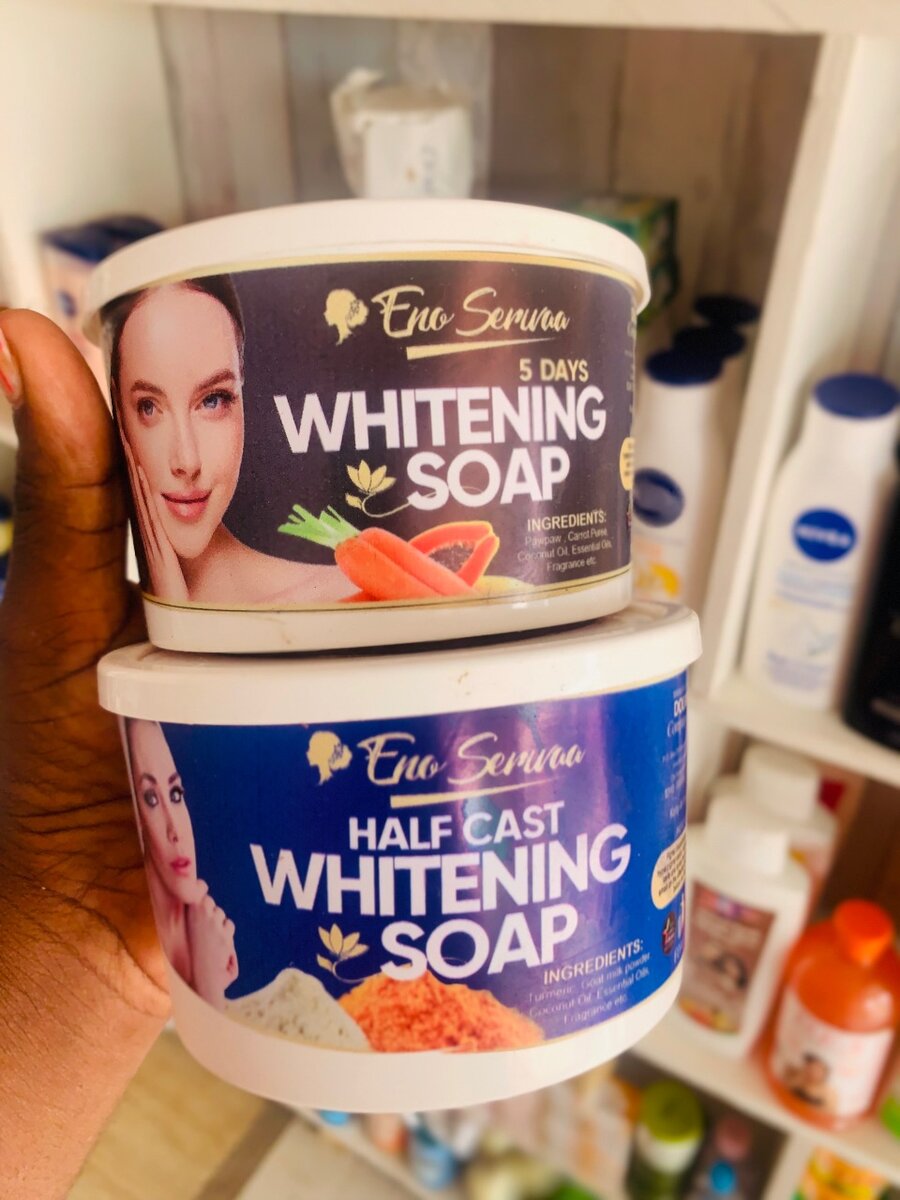 Whitening soap