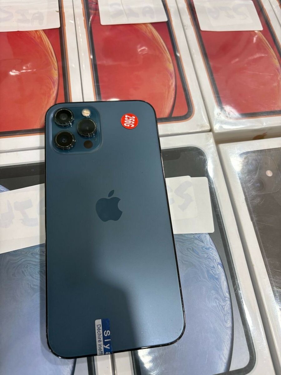 IPHONE 12 PRO MAX 256G SANS ID prix: 180.000f