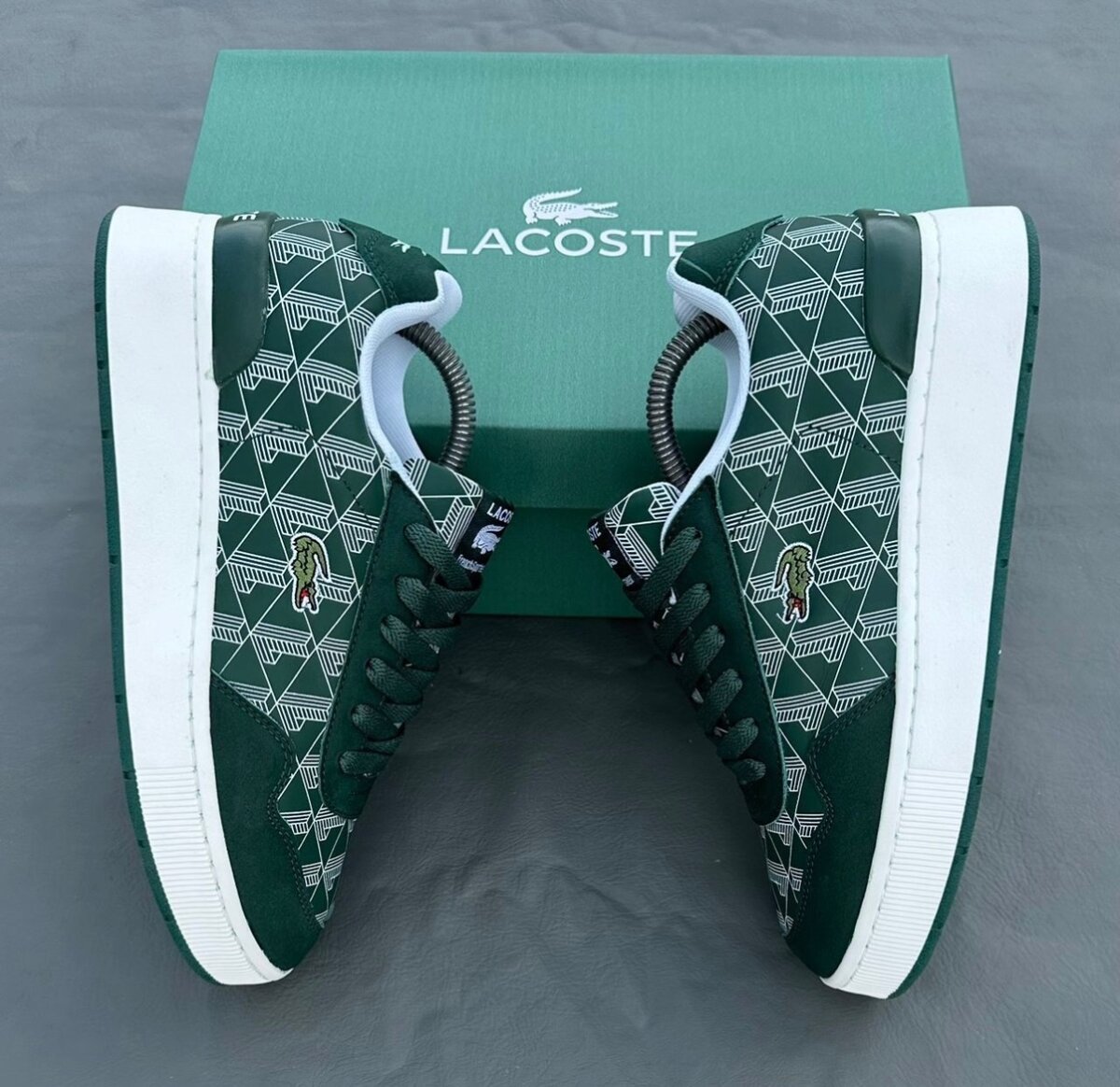 Baskets Lacoste Vertes Homme