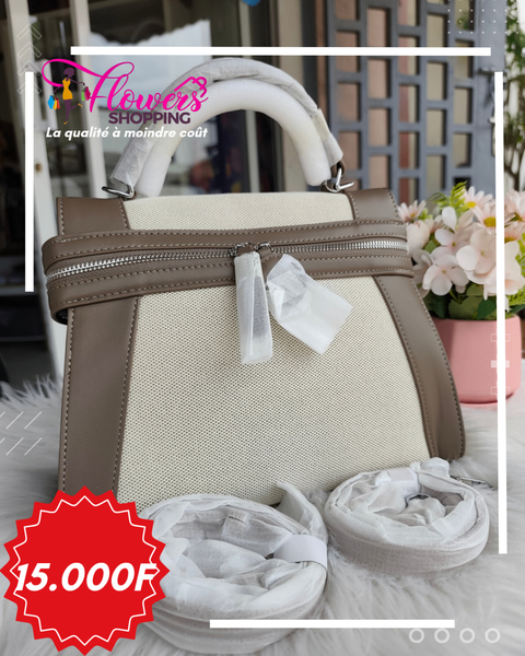 Sac à main élégant en toile