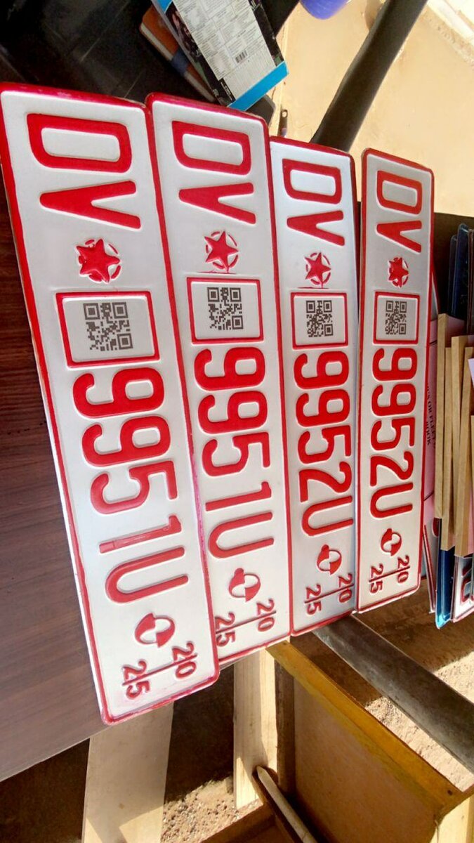 2025 DV PLATES FOR SALE