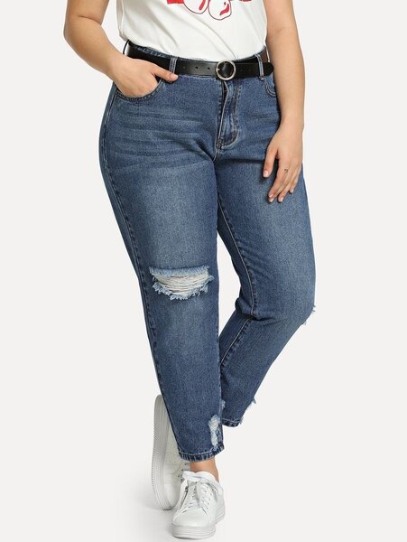 Vintage Ripped Mom jeans