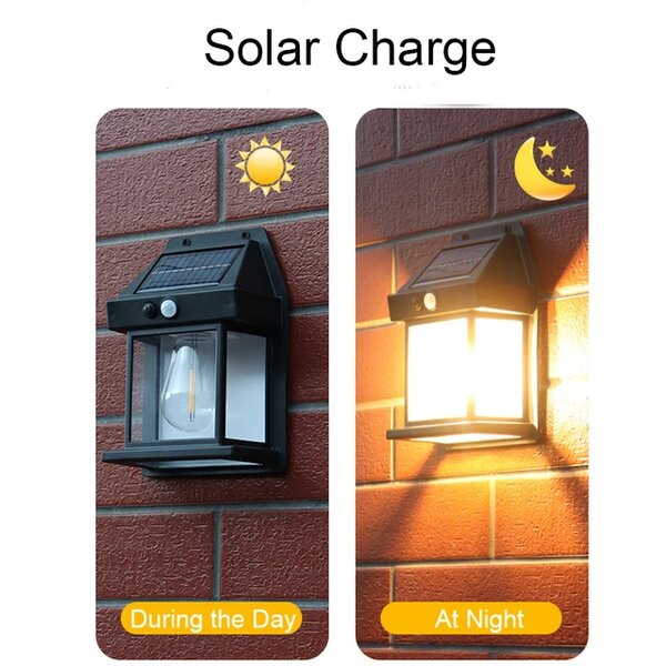 Applique murale solaire