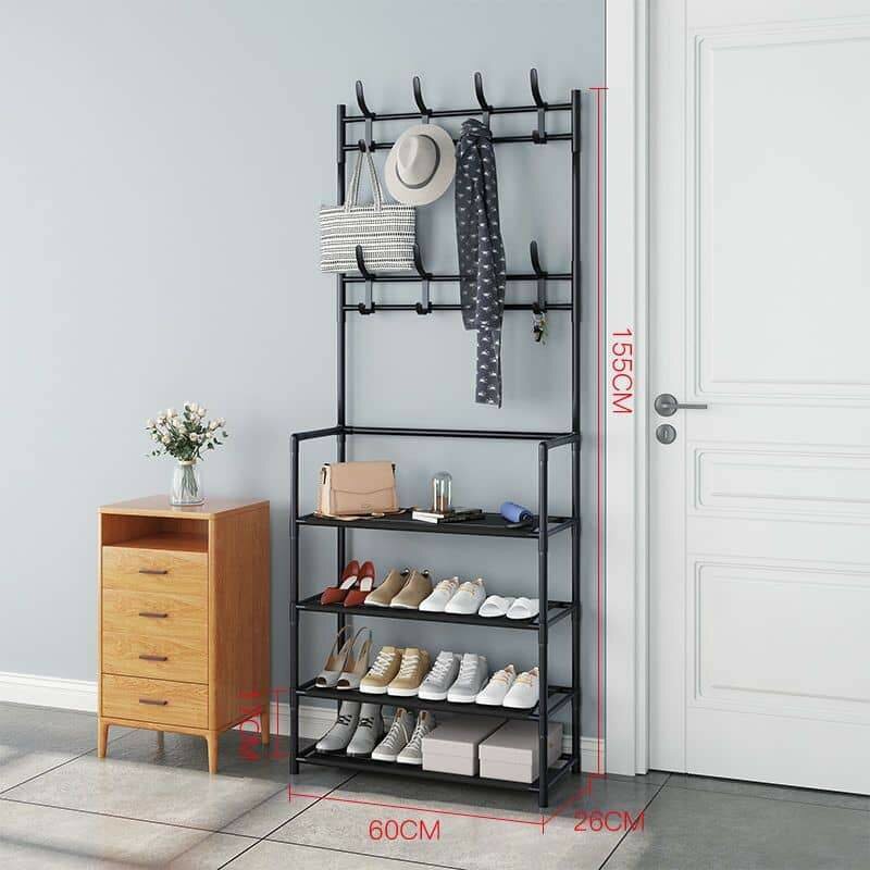 Étagère Portemanteau Multifonction