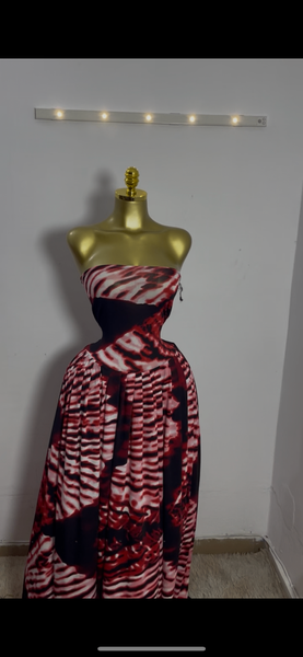 Robe longue élégante bustier