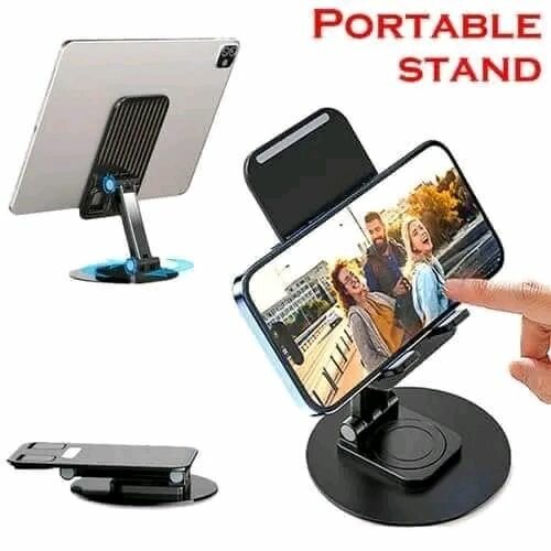 SUPPORT POUR TÉLÉPHONE PORTABLE ROTATIF