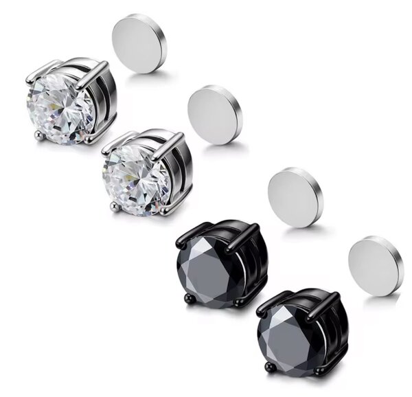 Boucles d'Oreilles Magnétiques