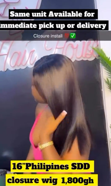 wig brunette long