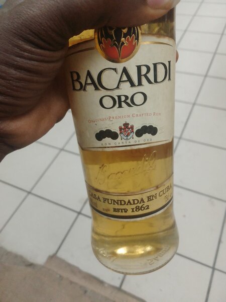 Rhum Bacardi Oro 750ml