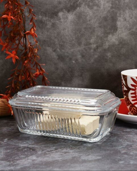 Beurrier en verre