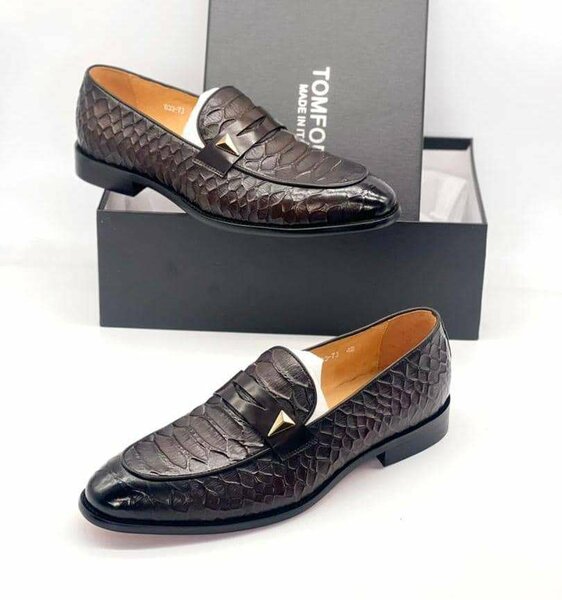 Leather shoes
