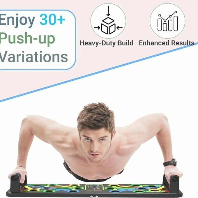 Planche de Pompes Pliable Multifonction