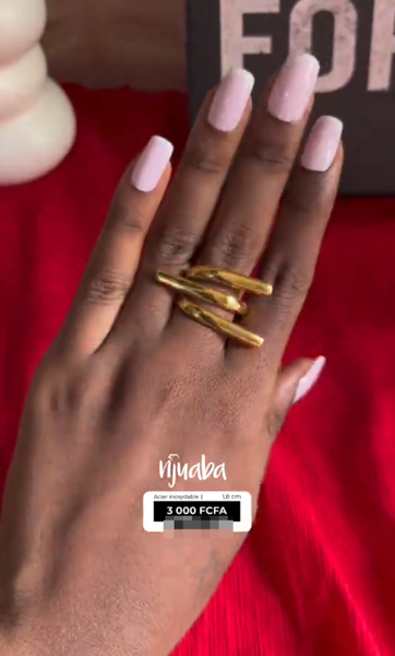 Bijoux bague femme