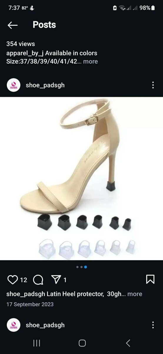Shoe pads
