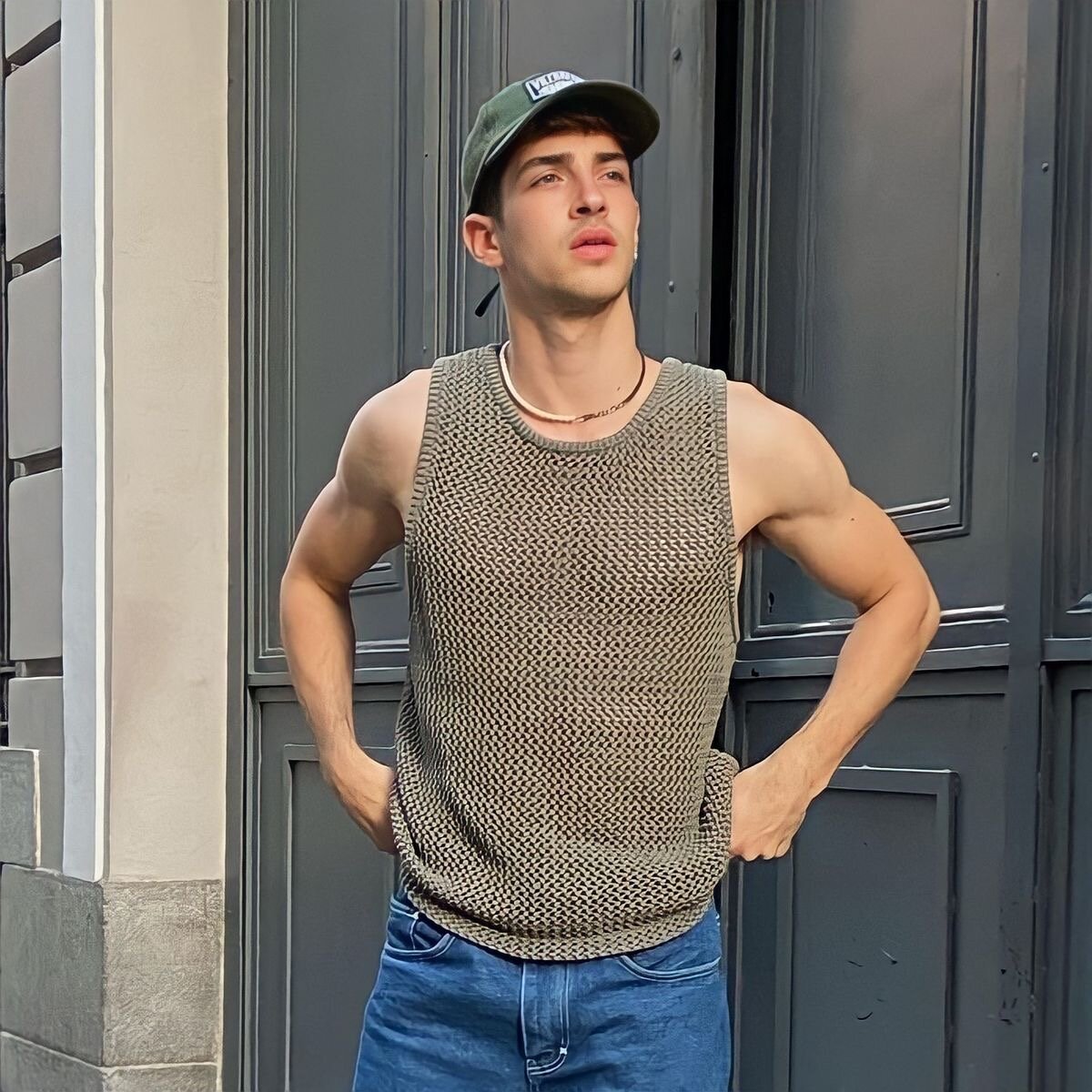 Débardeur en tricot