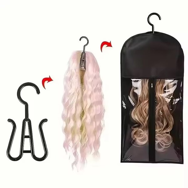 Sacs de Rangement pour Perruques