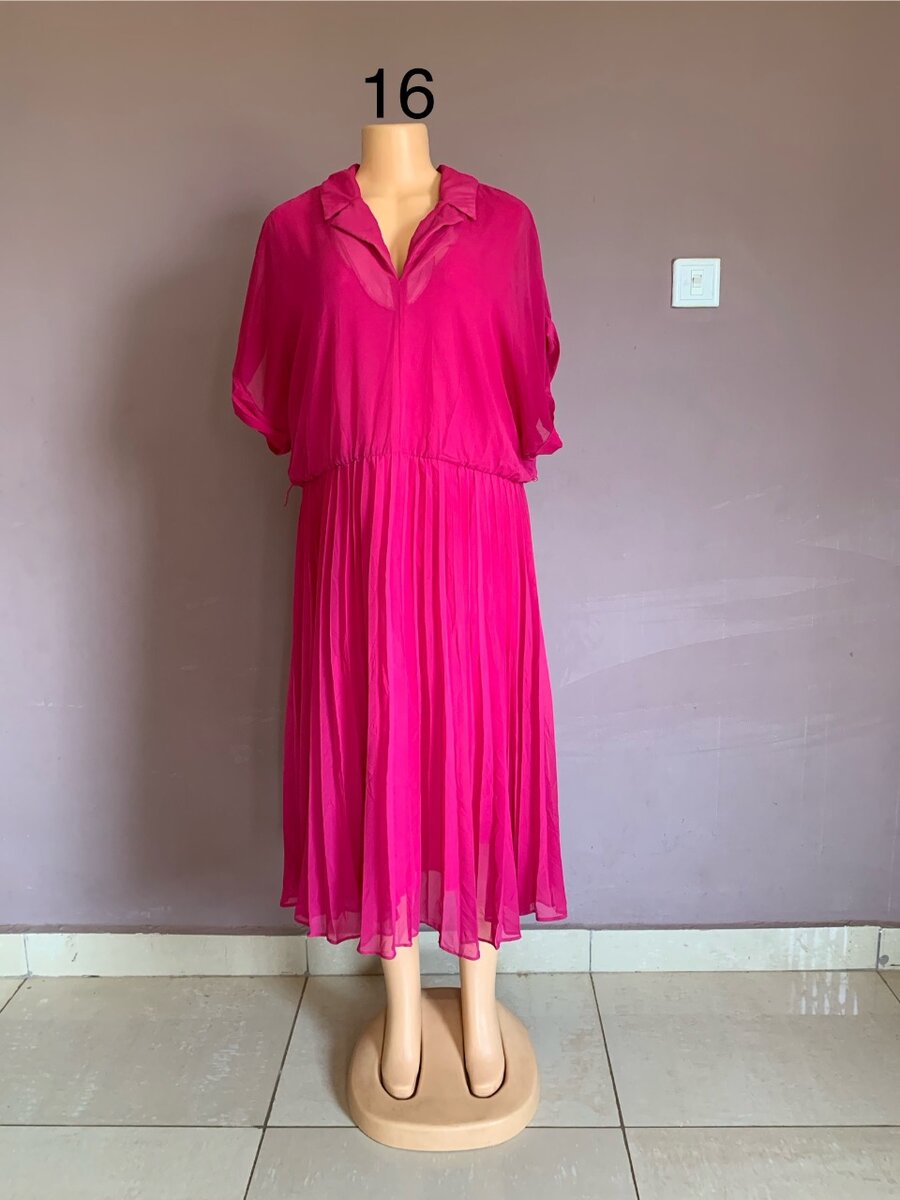 Women Silk Dress for plus size
