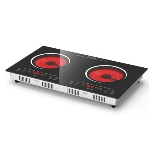 Plaque de cuisson double