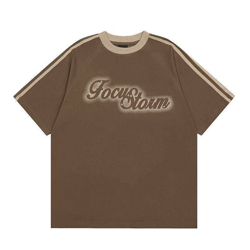 T-shirt streetwear graphique