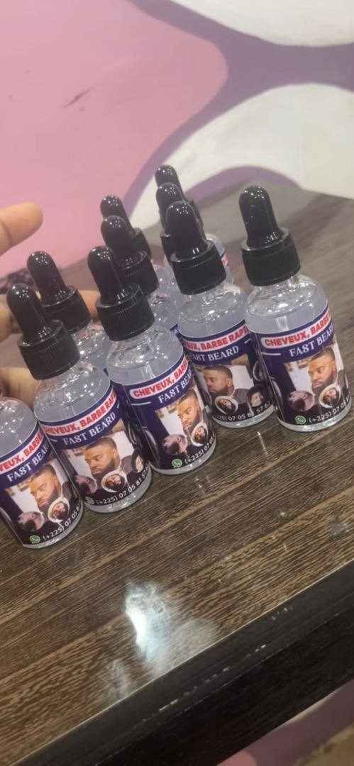 Huile à barbe croissance rapide