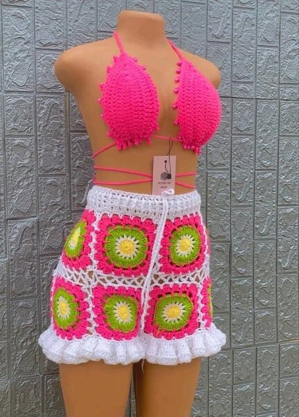 Crochet laine