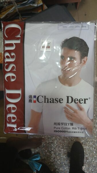 Chease deer white singlet