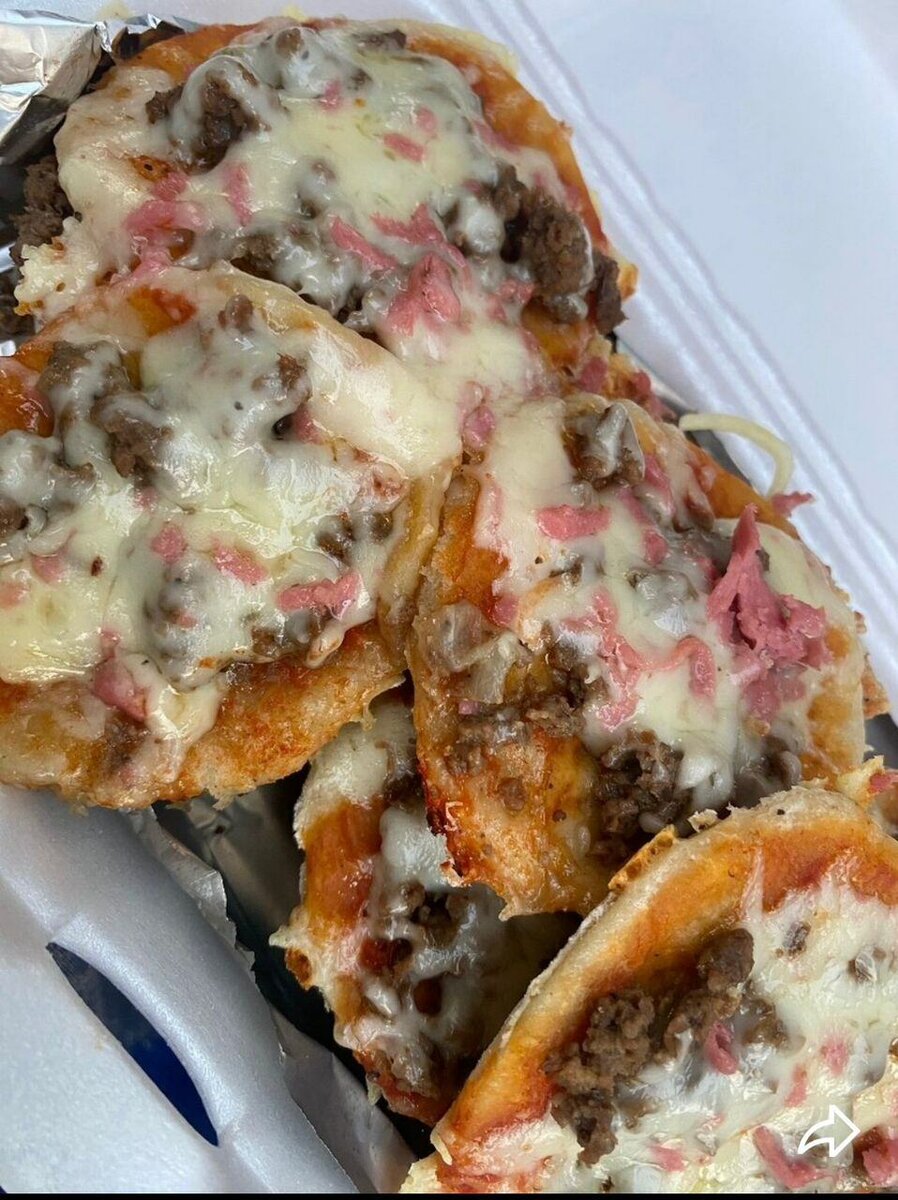 Mini pizza saucisses viandes h