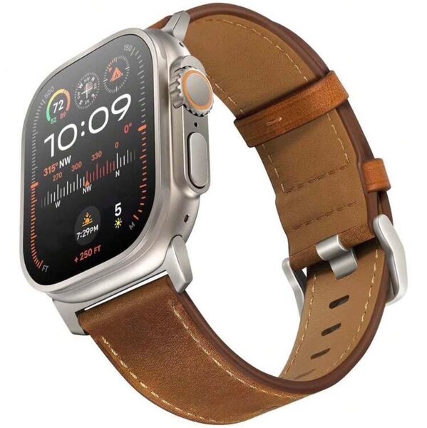 Bracelet en cuir Apple Watch