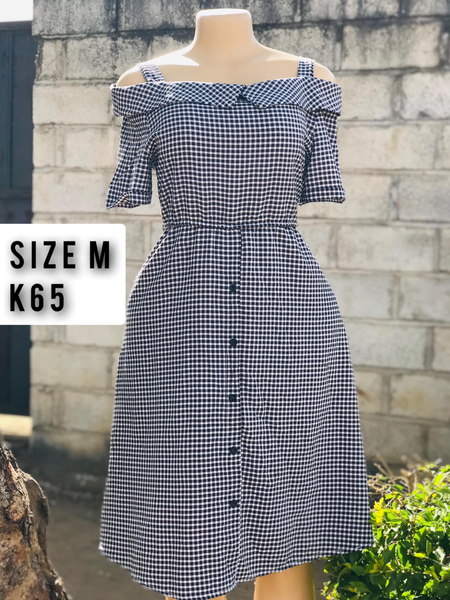 Robe noir blanc