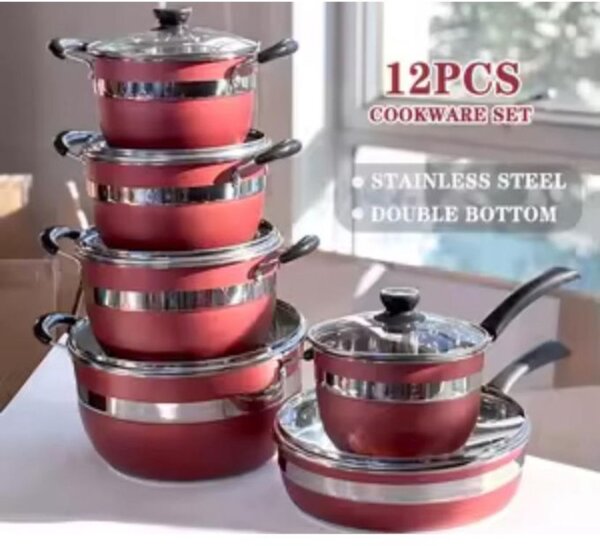 Aluminum set Double bottom