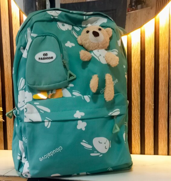 Sac à dos mode enfant avec peluche